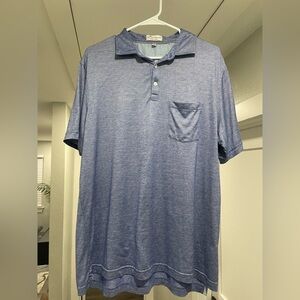 Peter Millar Men's Blue Polo Shirt